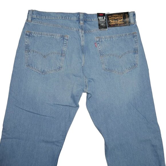 Levi's 551 Z Loose Fit Straight Leg Jeans Men's Size 38x34 Stretch Stonewashed N - Picture 4 of 10